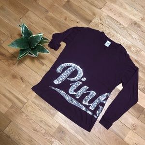 Pink Long Sleeve Top